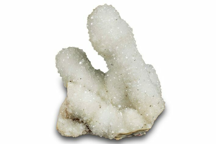 Sparkling Quartz Chalcedony Stalactite Formation - India #262063